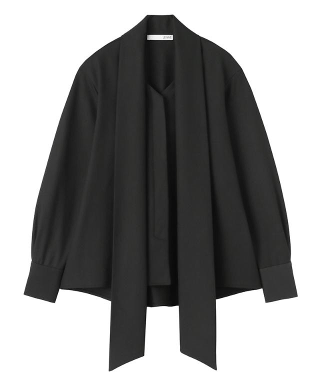 日本製ブラウス見えジャケット（吸湿発熱生地）_sty25aw-jk53