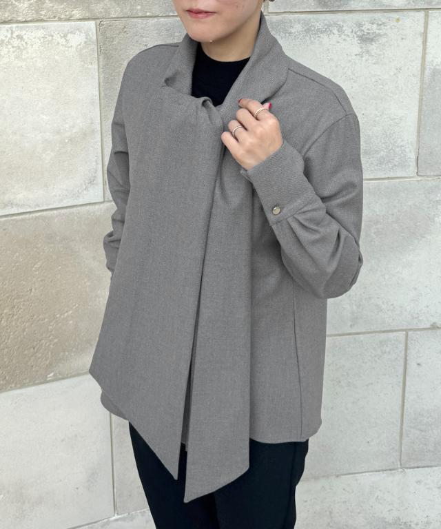 日本製ブラウス見えジャケット（吸湿発熱生地）｜JENNE(ジェンヌ)公式