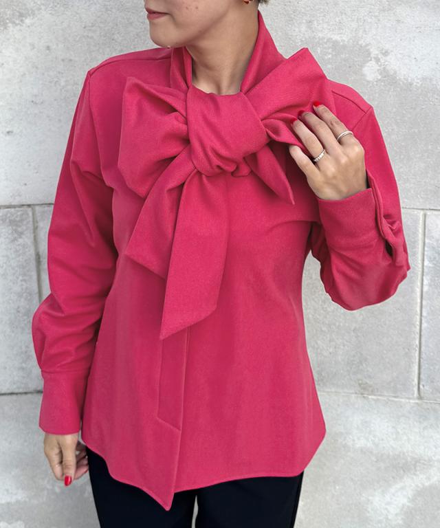 日本製ブラウス見えジャケット（吸湿発熱生地）_sty25aw-jk53