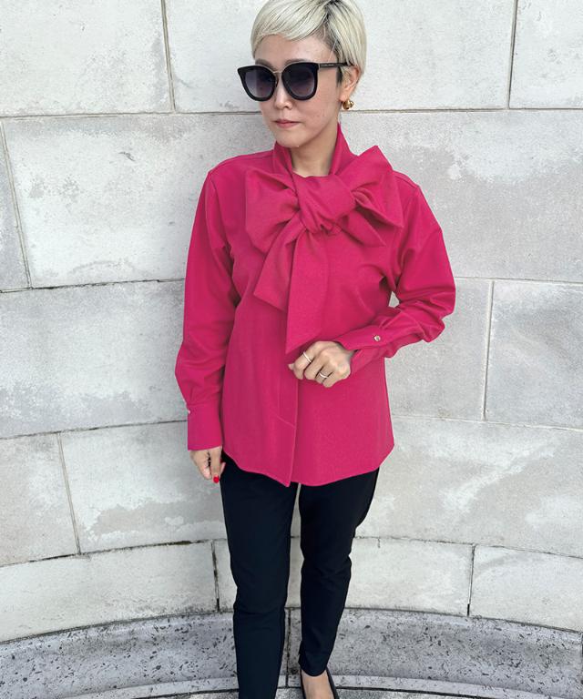 日本製ブラウス見えジャケット（吸湿発熱生地）_sty25aw-jk53