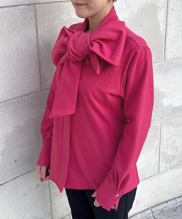 日本製ブラウス見えジャケット（吸湿発熱生地）_sty25aw-jk53