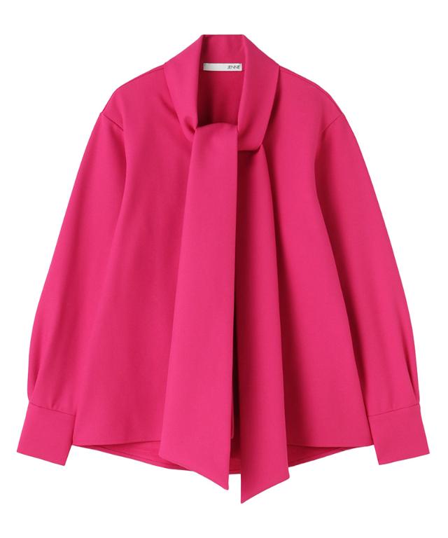 日本製ブラウス見えジャケット（吸湿発熱生地）_sty25aw-jk53