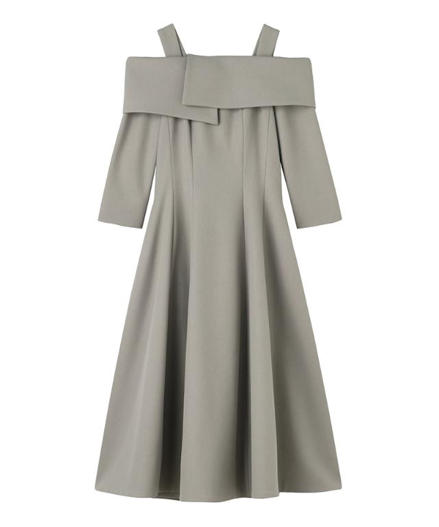 オフショルワンピース（静電・帯電防止生地）_sty25aw-op16