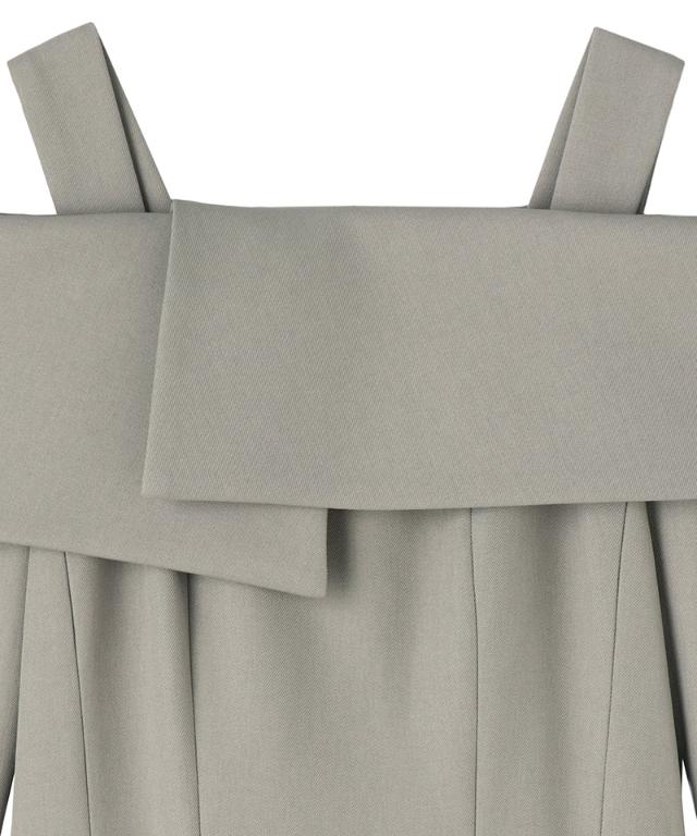 オフショルワンピース（静電・帯電防止生地）_sty25aw-op16