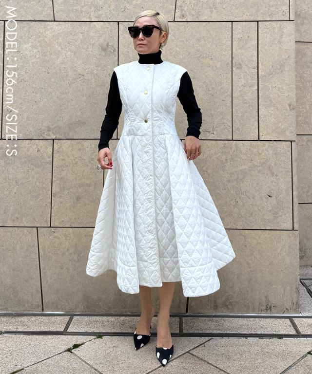 2WAY機能綿キルティングジレワンピース｜JENNE(ジェンヌ)公式通販