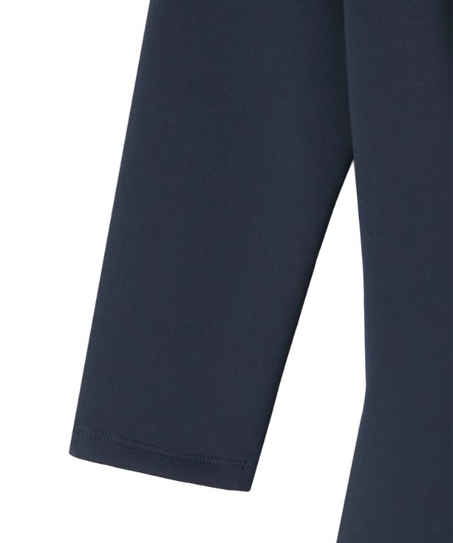 フレンチ美シルエットとろみスリーブワンピース_sty25aw-op43