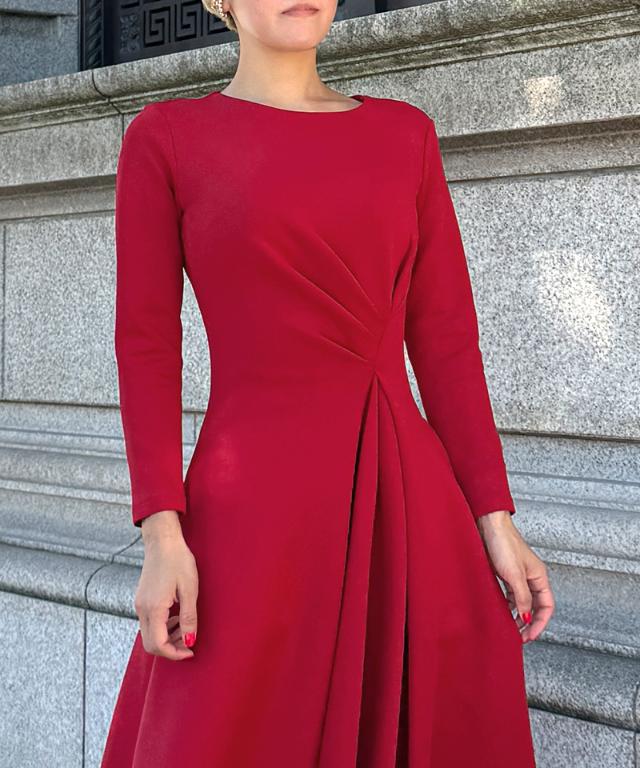 ケリーライクスリーブワンピース_sty25aw-op44