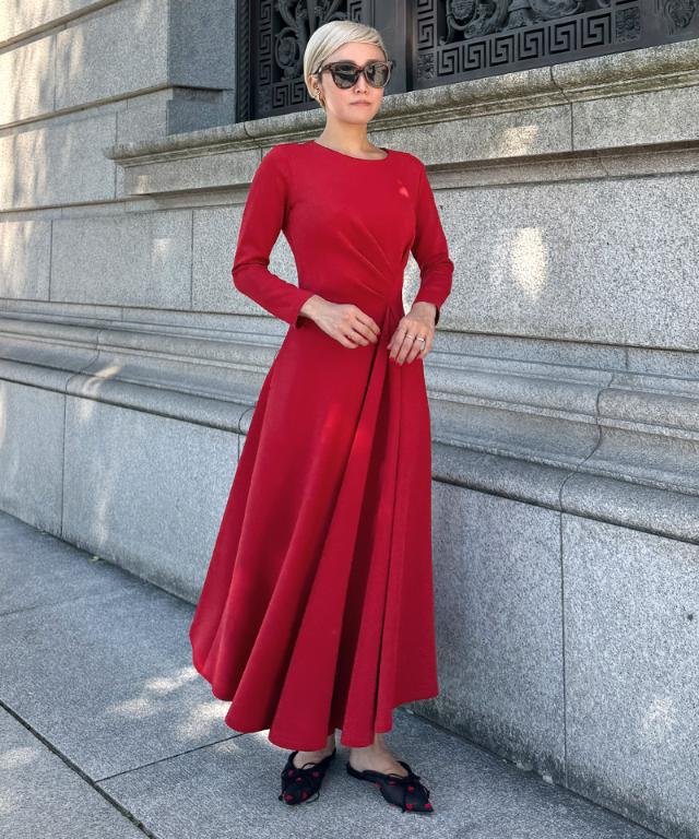 ケリーライクスリーブワンピース_sty25aw-op44