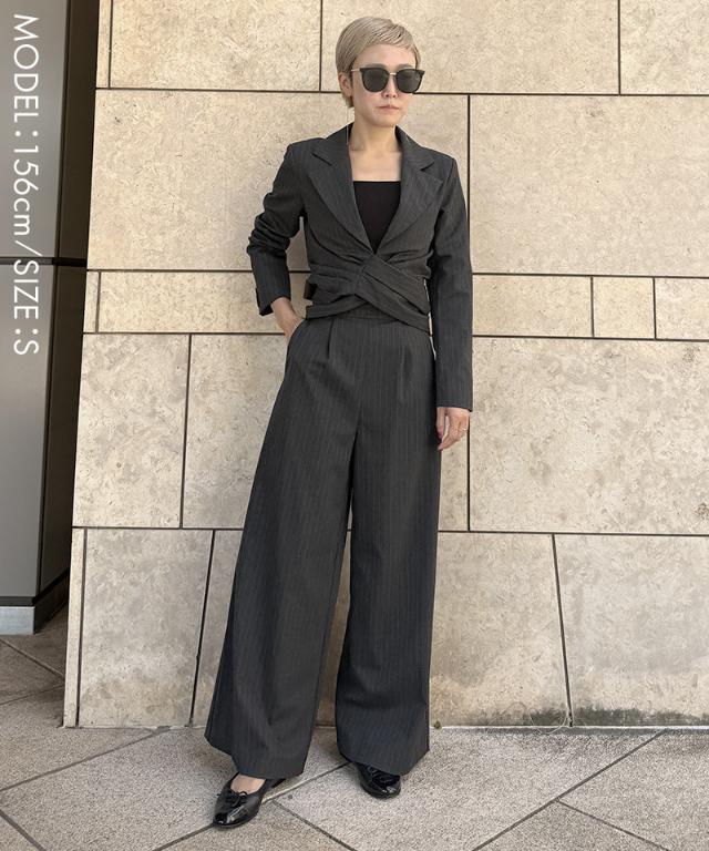 ピンストライプカマーベルトパンツ_sty25aw-pt14