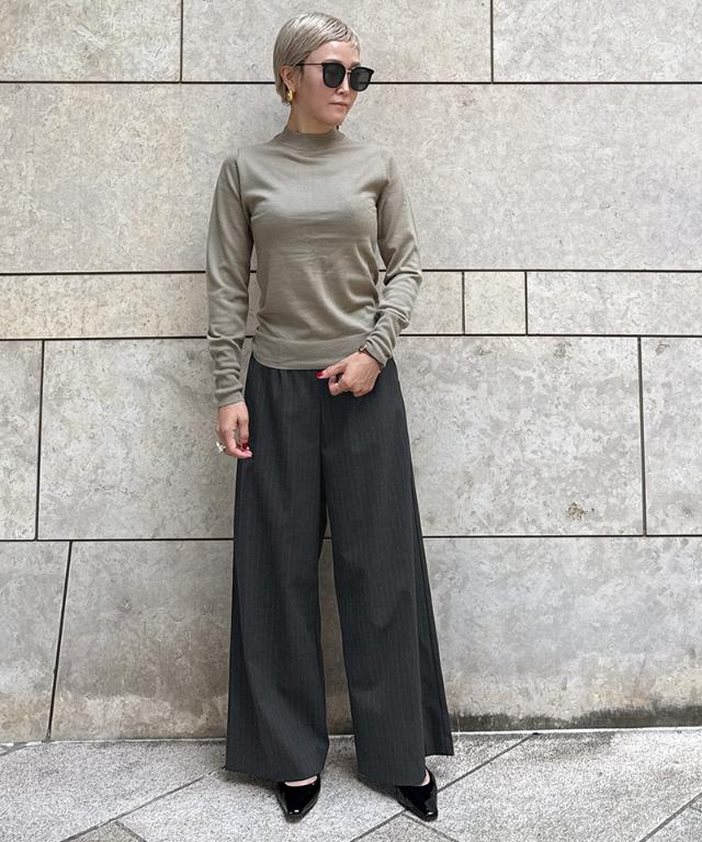 ピンストライプカマーベルトパンツ_sty25aw-pt14