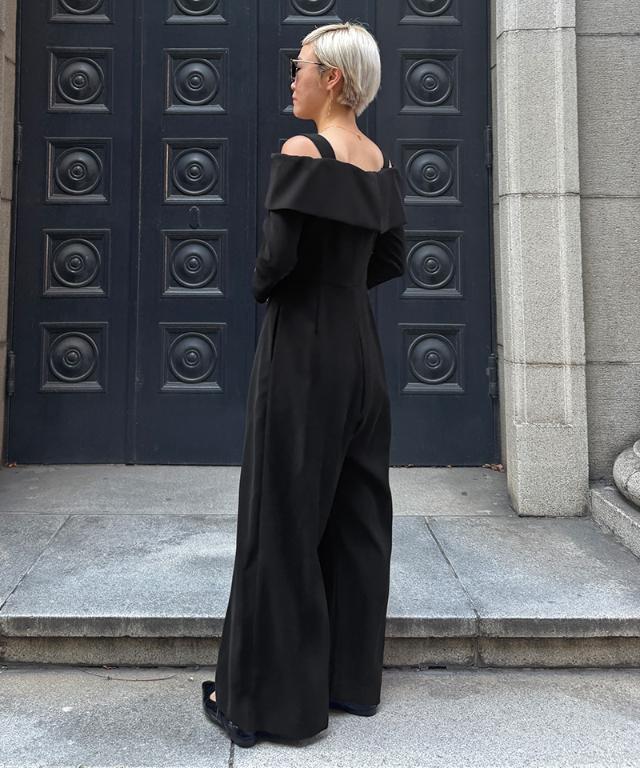 オフショルロンパース_sty25aw-pt18