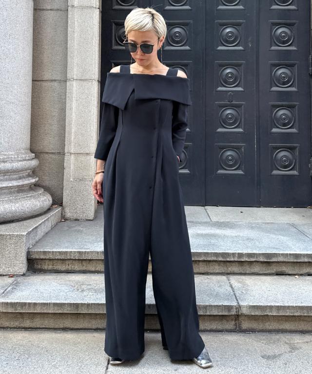 オフショルロンパース_sty25aw-pt18