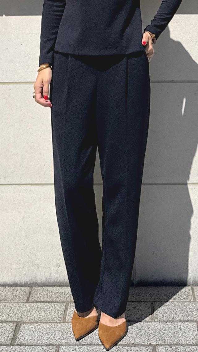 ストレッチモダンワイドパンツ