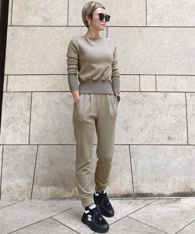 日本製裏ふわふわ起毛パンツ（保温性機能生地）_sty25aw-pt35