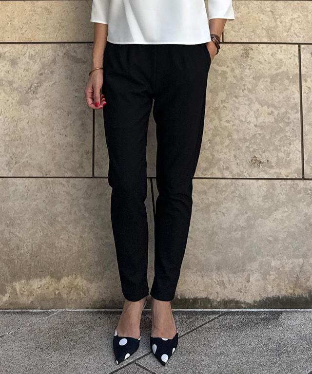 美脚ジョガーパンツ（吸湿発熱生地）_sty25aw-pt56