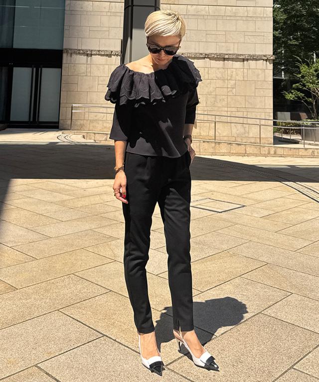 美脚ジョガーパンツ（吸湿発熱生地）_sty25aw-pt56