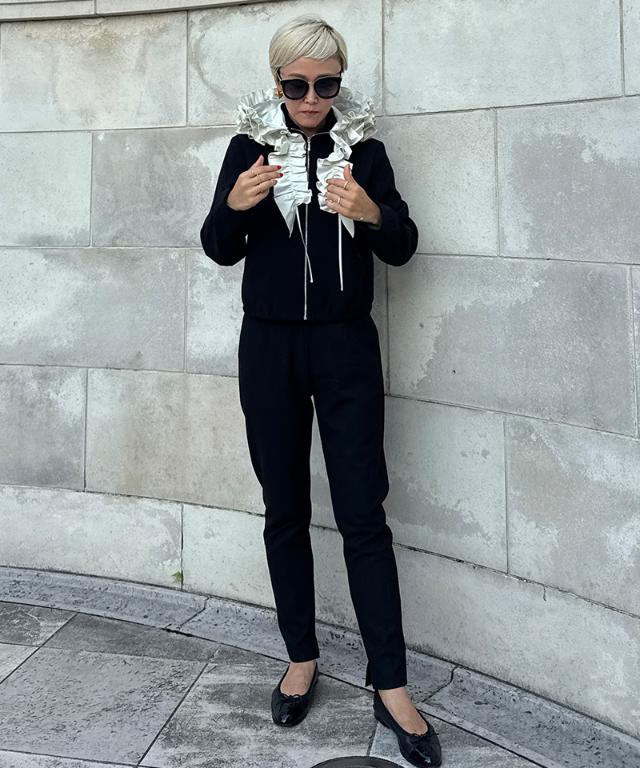 美脚ジョガーパンツ（吸湿発熱生地）_sty25aw-pt56