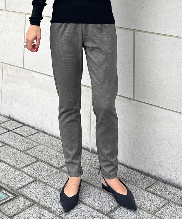 美脚ジョガーパンツ（吸湿発熱生地）_sty25aw-pt56