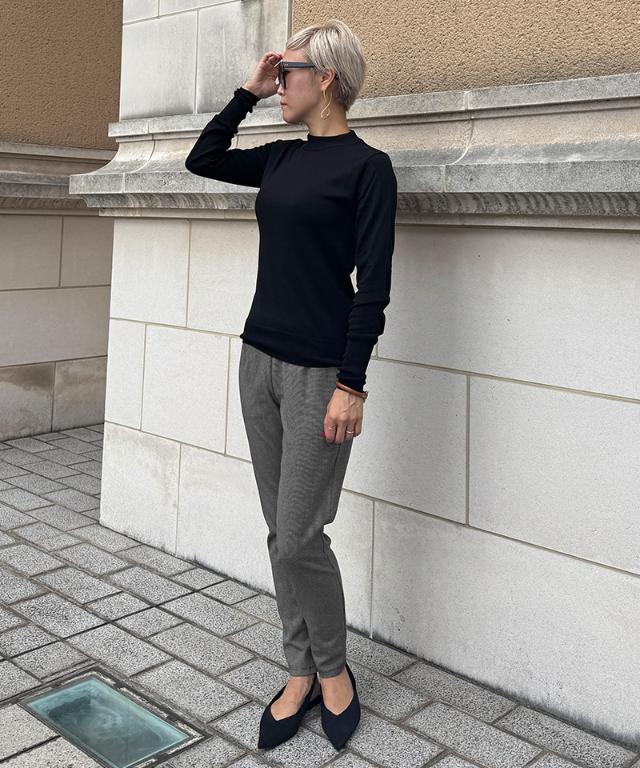 美脚ジョガーパンツ（吸湿発熱生地）_sty25aw-pt56