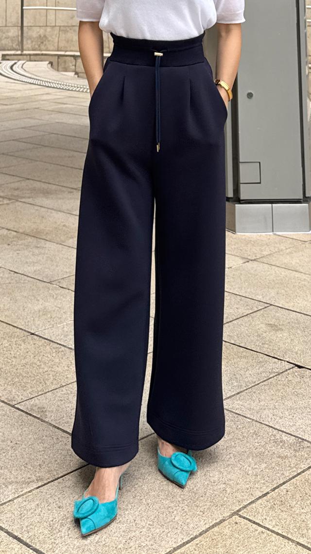 日本製ワイドパンツ
