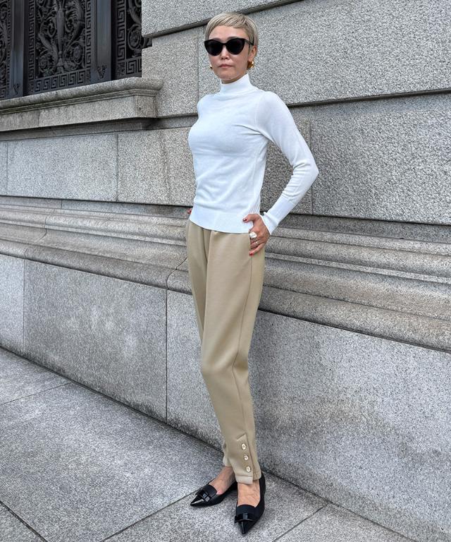 ビジューカットソーパンツ_sty25aw-pt58