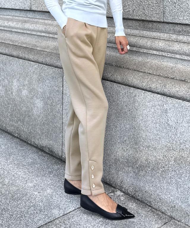 ビジューカットソーパンツ_sty25aw-pt58