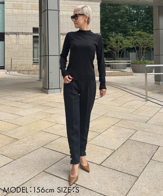 ビジューカットソーパンツ_sty25aw-pt58