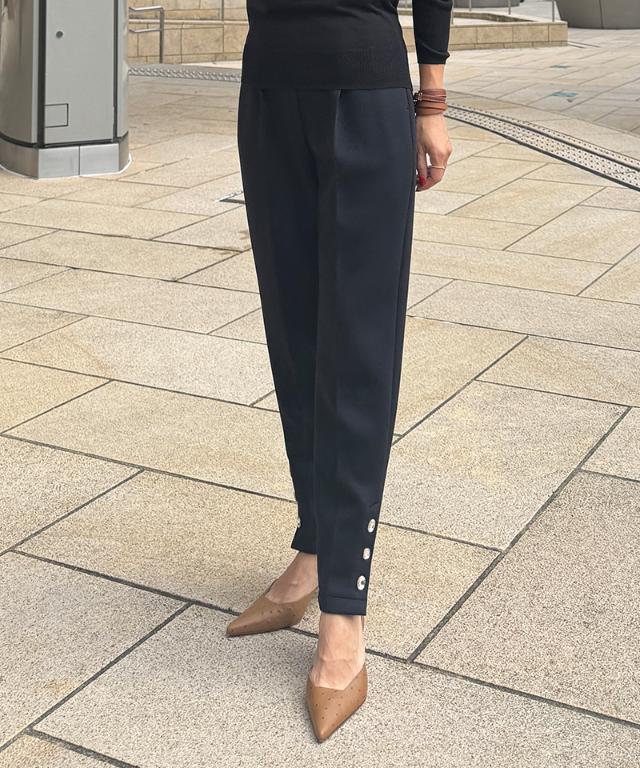 ビジューカットソーパンツ_sty25aw-pt58