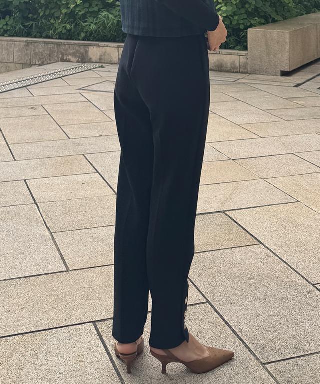 ビジューカットソーパンツ_sty25aw-pt58