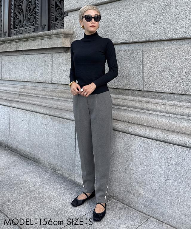 ビジューカットソーパンツ_sty25aw-pt58