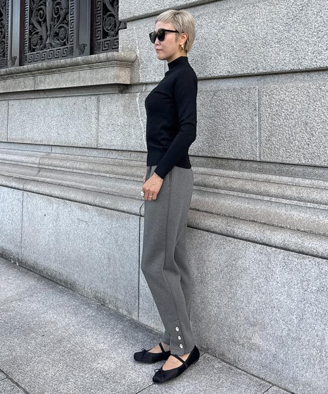 ビジューカットソーパンツ_sty25aw-pt58