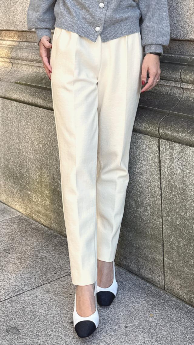 裏起毛スラックス