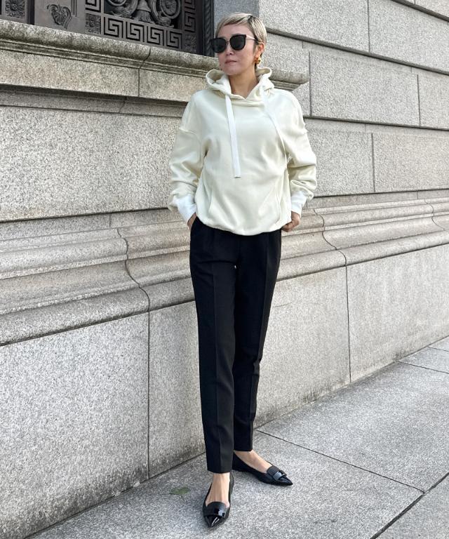 美脚裏起スラックス（吸湿発熱）_sty25aw-pt60