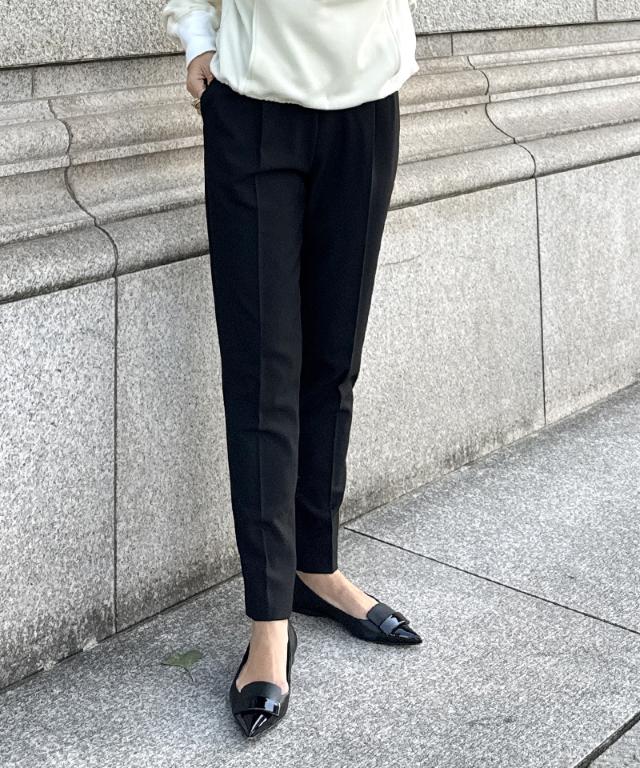 美脚裏起スラックス（吸湿発熱）_sty25aw-pt60