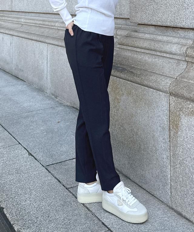 美脚裏起スラックス（吸湿発熱）_sty25aw-pt60