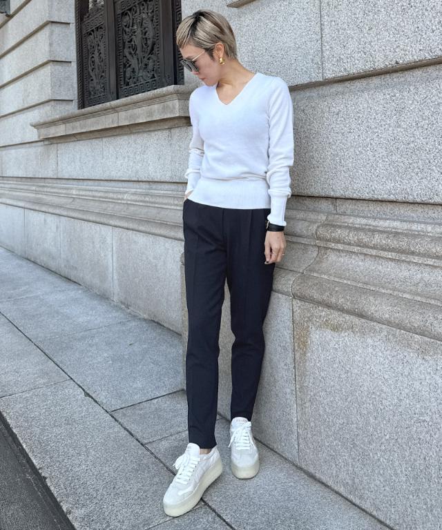 美脚裏起スラックス（吸湿発熱）_sty25aw-pt60