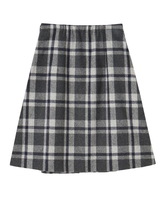 Aラインチェックスカート_sty25aw-sk09