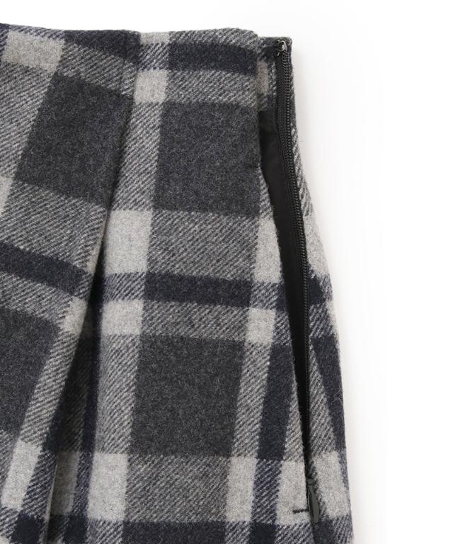 Aラインチェックスカート_sty25aw-sk09
