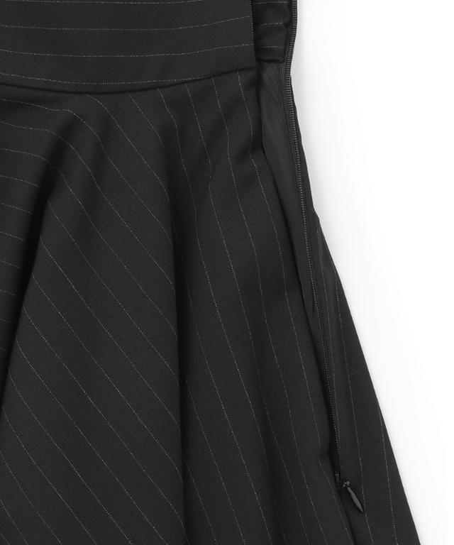 ピンストライプフレアスカート_sty25aw-sk13