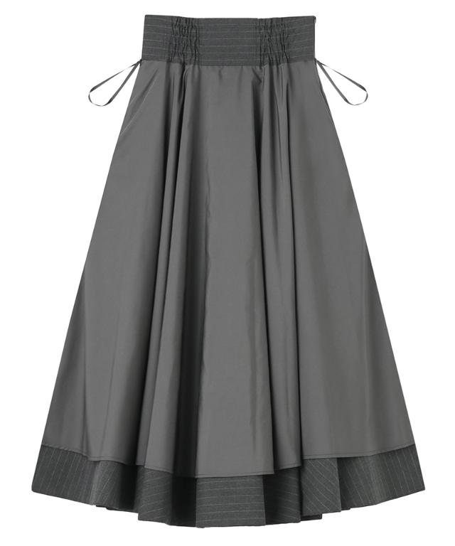 ピンストライプフレアスカート_sty25aw-sk13