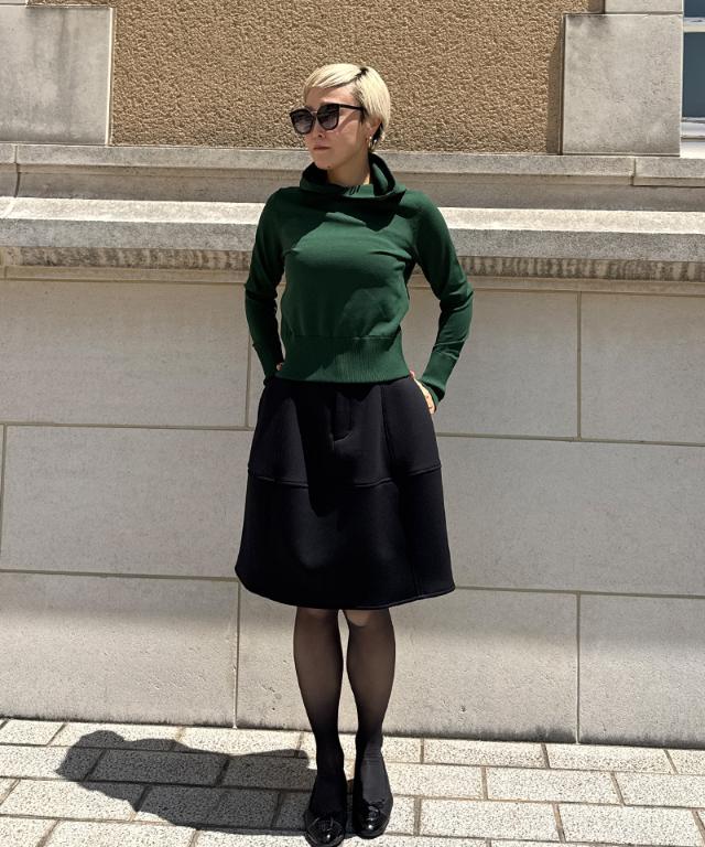 カットソー切り替えminiスカート_sty25aw-sk26