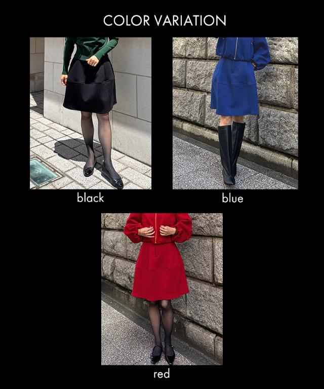 カットソー切り替えminiスカート_sty25aw-sk26