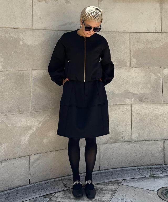 カットソー切り替えminiスカート_sty25aw-sk26