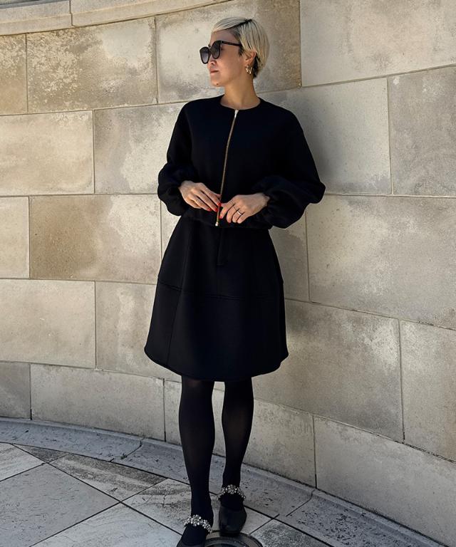 カットソー切り替えminiスカート_sty25aw-sk26