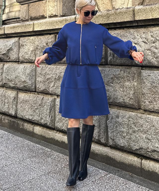 カットソー切り替えminiスカート_sty25aw-sk26