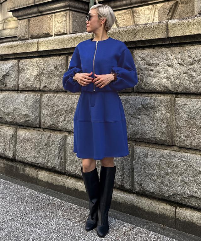 カットソー切り替えminiスカート_sty25aw-sk26