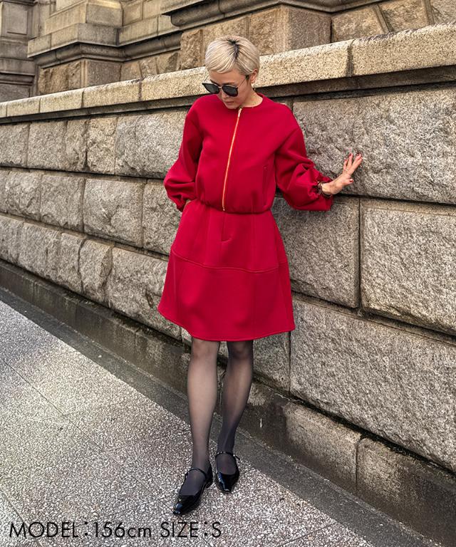 カットソー切り替えminiスカート_sty25aw-sk26