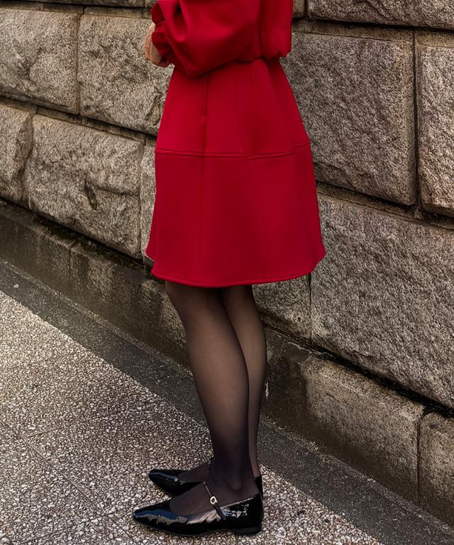 カットソー切り替えminiスカート_sty25aw-sk26