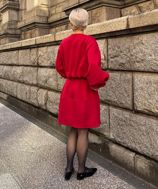 カットソー切り替えminiスカート_sty25aw-sk26