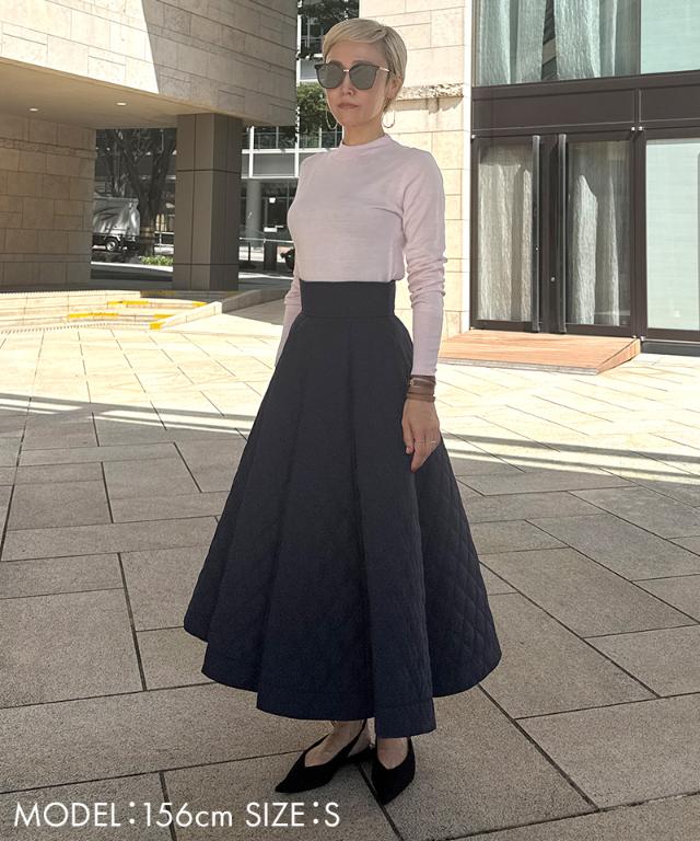 機能中綿キルティングスカート｜JENNE(ジェンヌ)公式通販：パリ